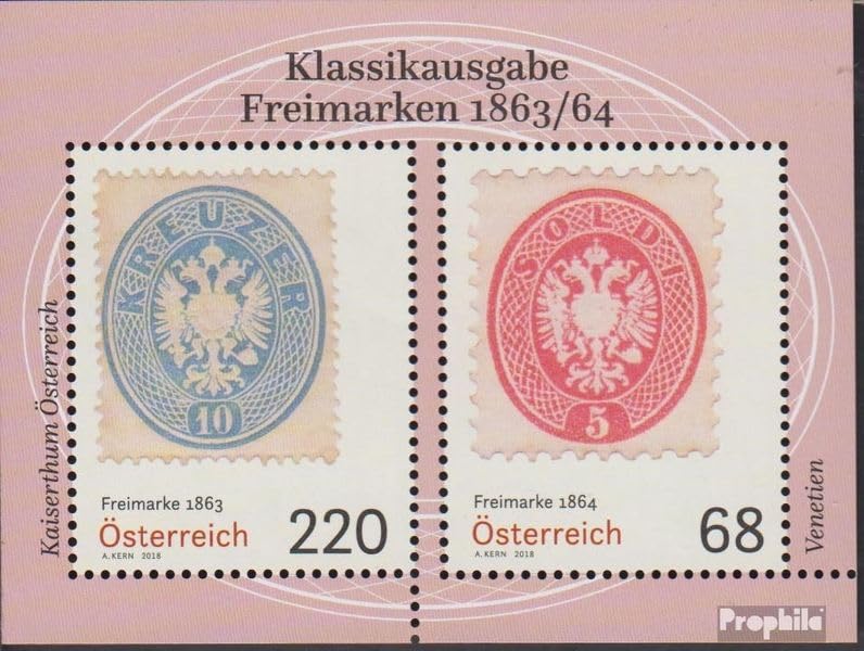 Sello Austria Bloque 98 Completo Usado 2018 Prophila Filatelia