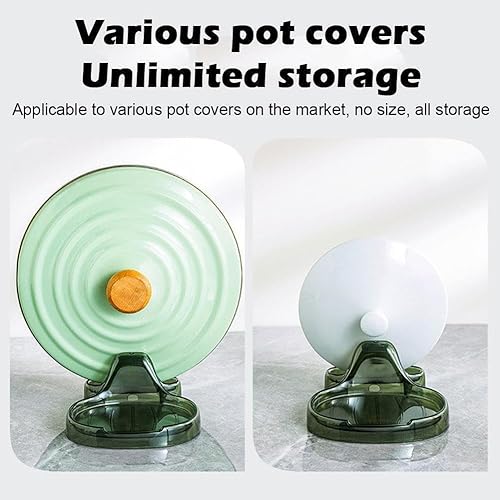 Miniatura 4 de Espátula de cocina multifunción con soporte para tapa, soporte versátil para cucharones, soporte para cuchara de cocina resistente al calor, soporte