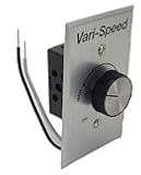 Model KBWC-18K (UL) Variable Speed Fan Control, Wall Mount, Rated 8.0 Amps @ 120 VAC for use with Shaded Pole and PSC Motors