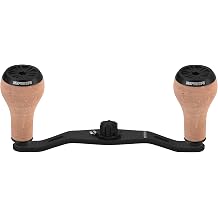 Carbon Fiber Power Handle 3.94'' 100 mm Compatible for Shimano SLX Tranx Curado, Daiwa Tatula Zillion, Abu Garcia Revo Zata Baitcasting Reels