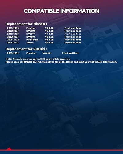 Miniatura 2 de KAX Convertidor catalítico de acero inoxidable compatible con Frontier 2005-2018, Pathfinder 4.0L 2005-2012, Xterra 4.0L 2005-2015 Reemplazar 16399,