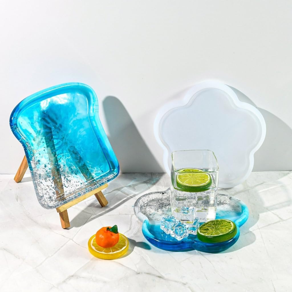 Silicone Tray Mold Cheese Tray Moulds Easy to Clean Silicone Small Plate Moulds