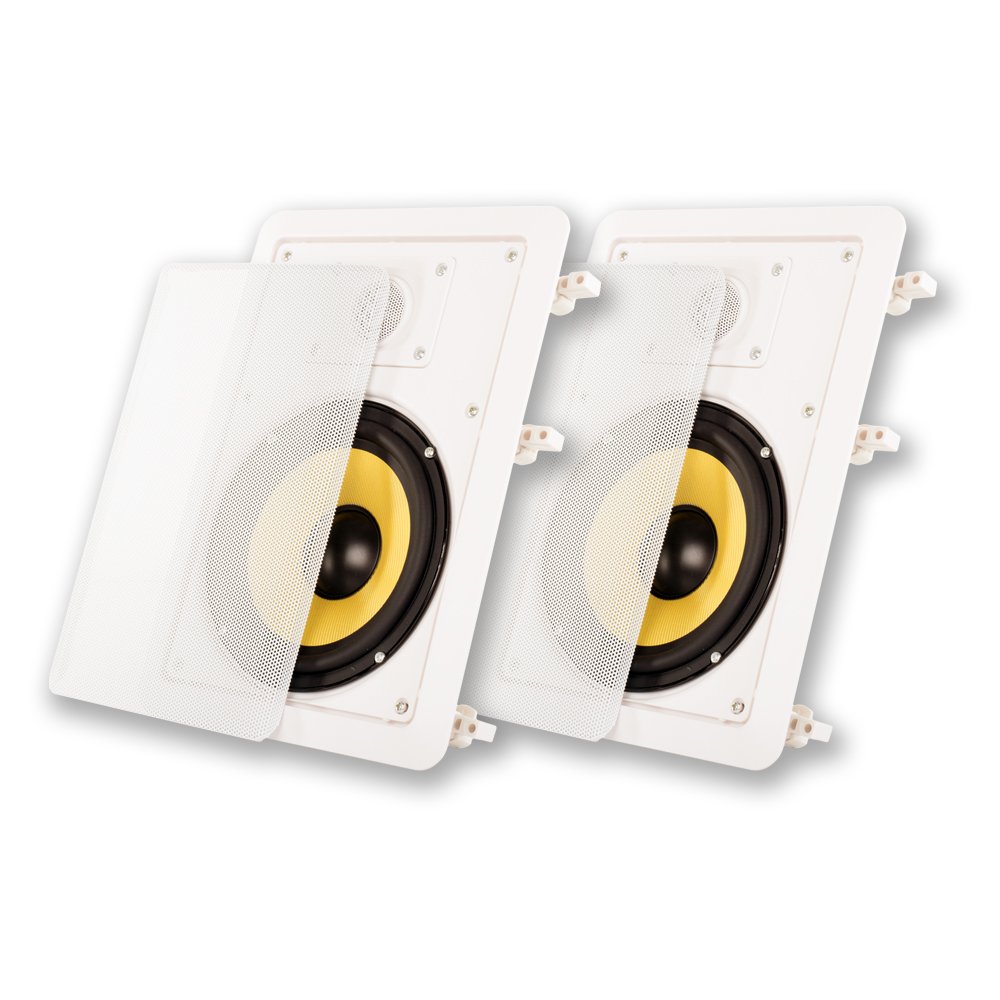 Acoustic Audio HD-650 in Wall 6.5" Speakers Home Theater Surround Sound Pair