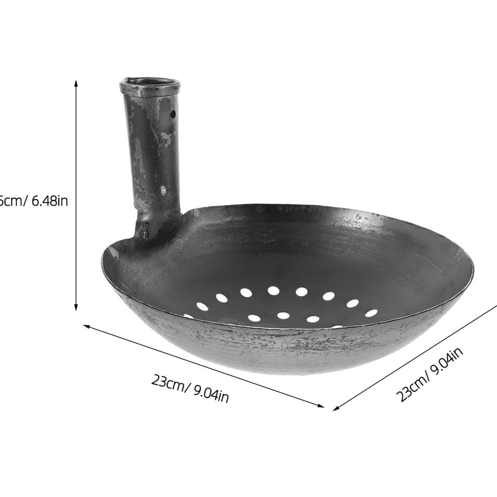 Pelle à fumier de jardin – Pelle à fumier | Pelle à fumier en fer pour extérieur, cour, chemin de drainage, boue, débris, pelle à fumier