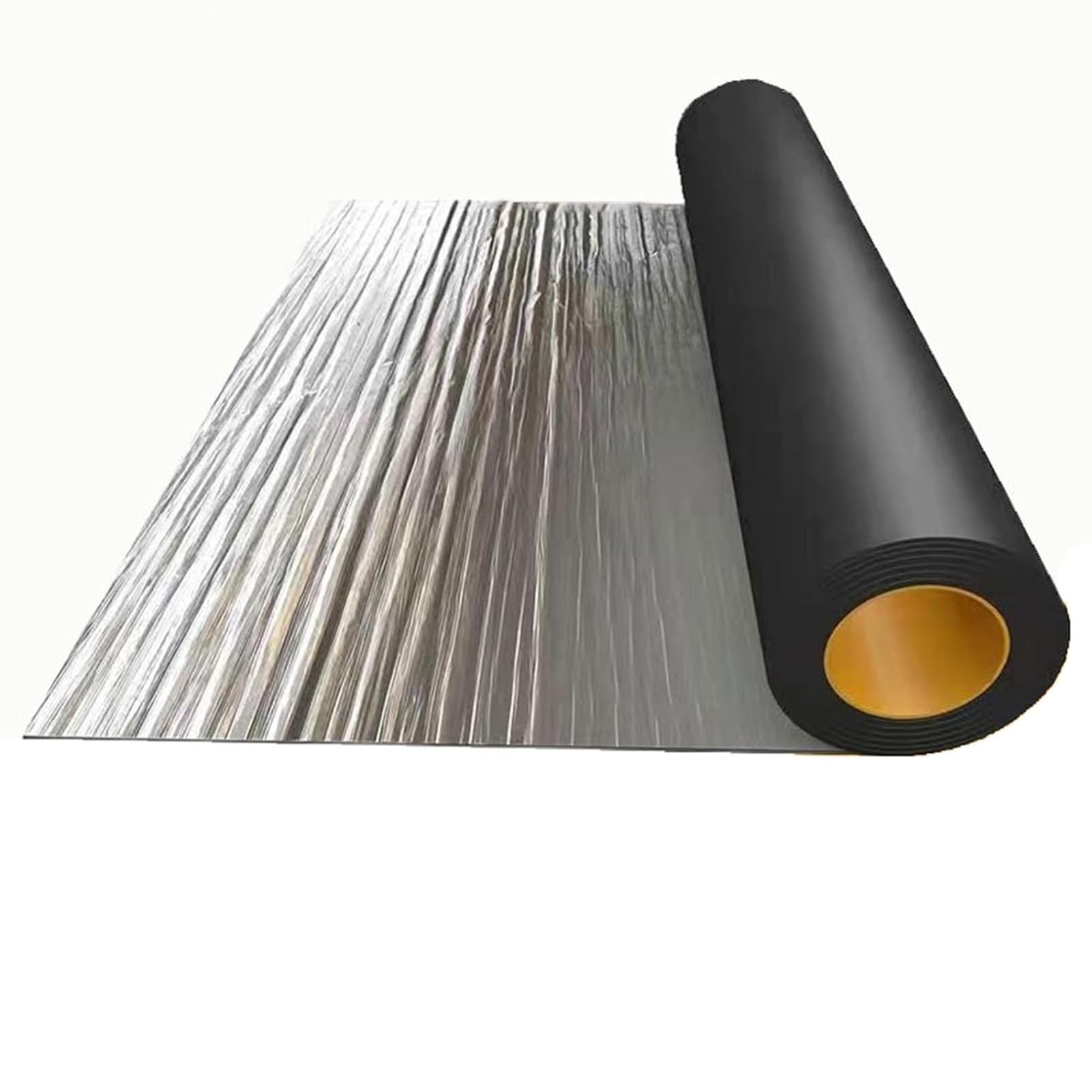 Genérico Cinta de reparación de Asfalto Impermeable para Exteriores, lámina de Aluminio autoadhesiva, sellador Resistente a los Rayos UV para goteras en techos, Grietas Superficiales, canalones y AGU