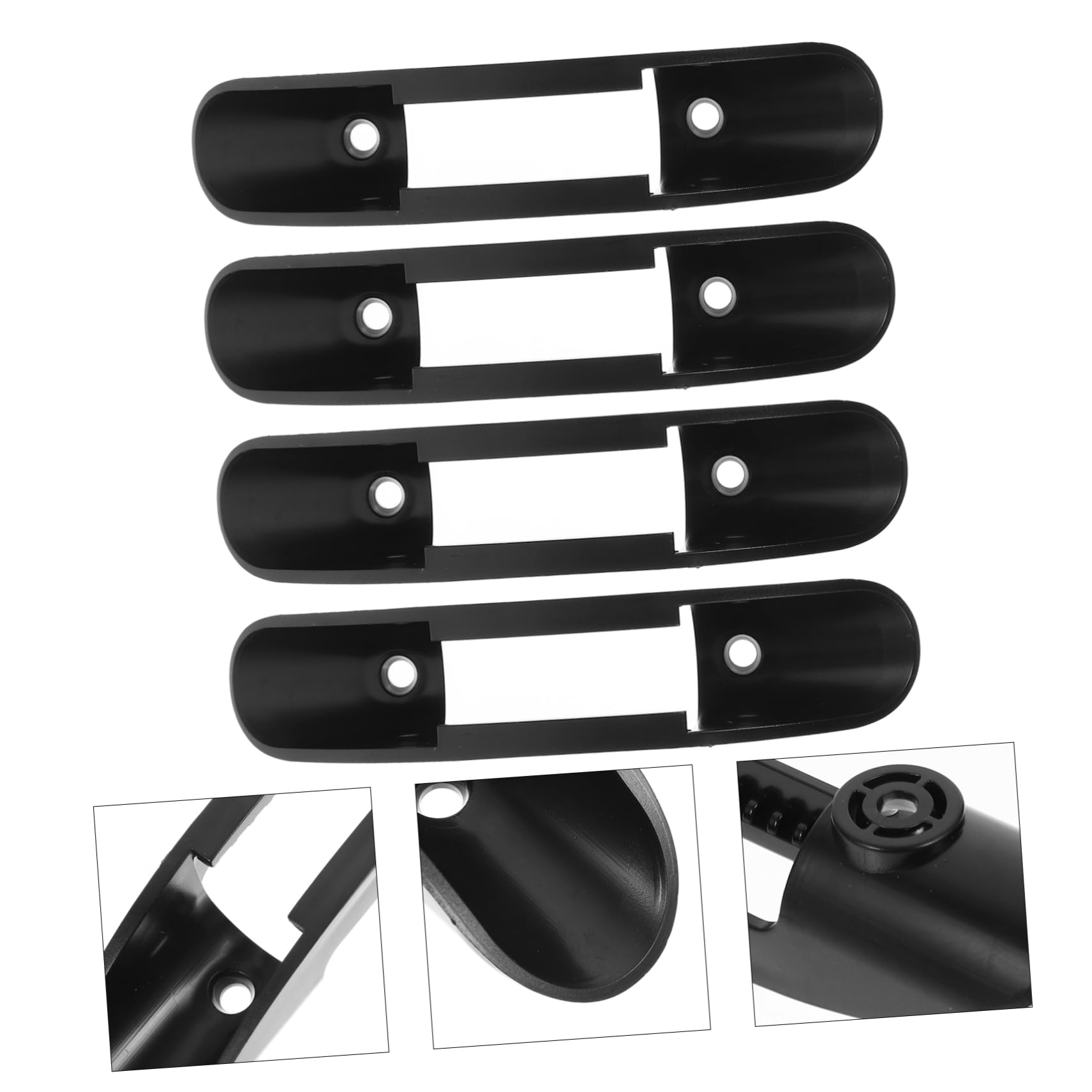 BRIGHTFUFU Lightweight Kayak Paddle Clips Universal Clamp for Canoes Boats Paddle Buckle