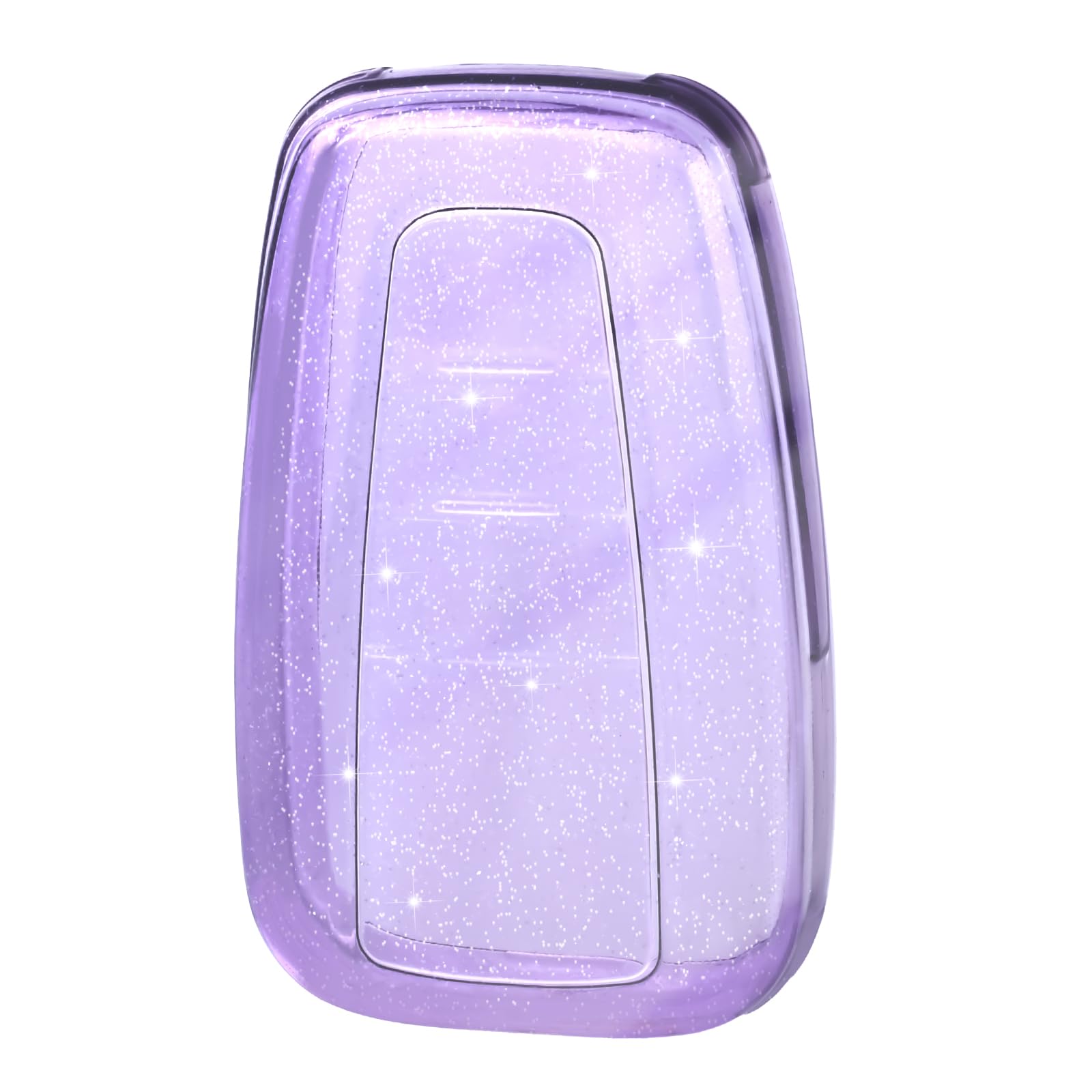 OFF WE GO Transparent Purple Key Fob Cover For Toyota (2018-2022 Camry, RAV4, Corolla & More)