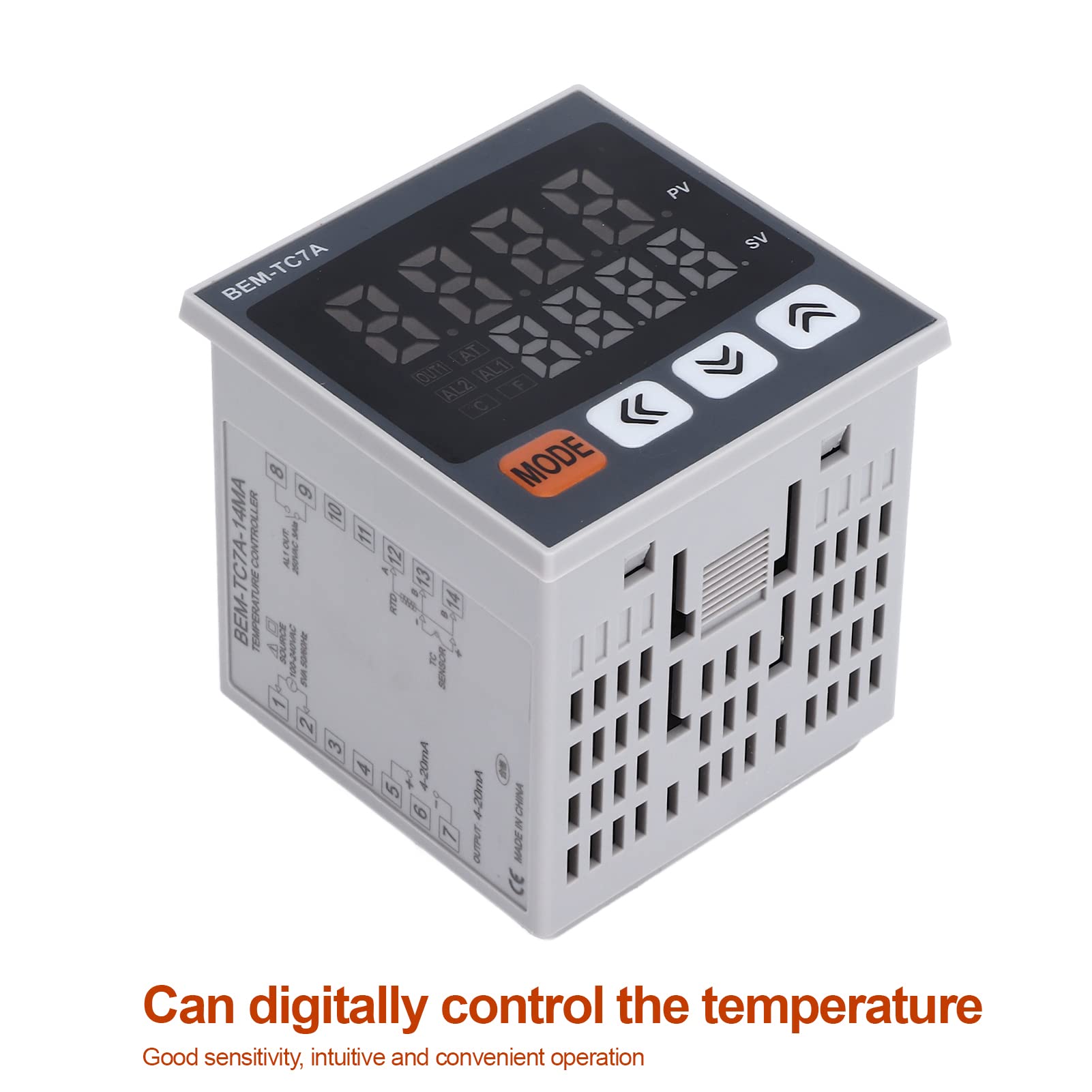 Digital Display Intelligent Thermostat, PID Temperature Controller, Digital Display Intelligent Thermostat High Voltage, Temperature Controllers 2