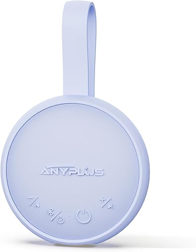 Miniatura 10 de Máquina de ruido blanco para adultos y bebés dormidos, máquina de sonido portátil con 24 sonidos relajantes, Bluetooth 5.1, funciona con pilas, 3
