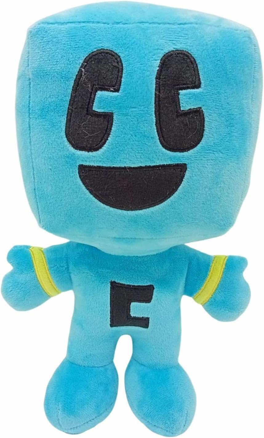 Craftee Plush, 28cm Craftee Plushie, Square Doll Plush Toy, Game Anime
