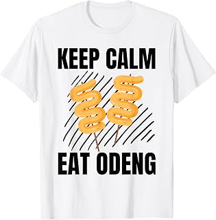 Keep Calm Eat Odeng Vintage Grunge Odeng Lover T-Shirt