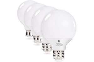 hansang G25 LED Vanity Light Bulb 2700K Soft White 500LM