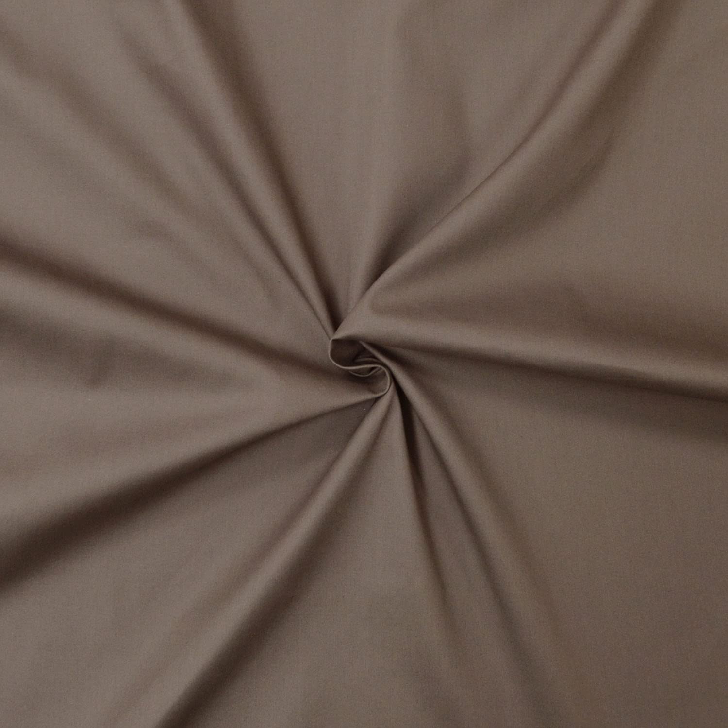 Poplin Fabric 100% Cotton - Cotton Fabric - Cotton Poplin Fabric (1m x 1m46, Taupe)