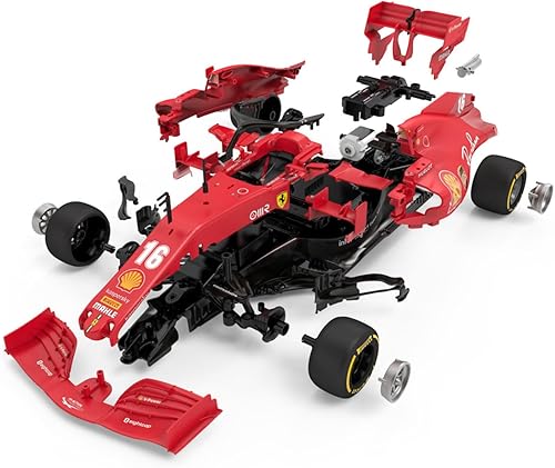 Miniatura 6 de RASTAR Kits de coche RC para construir escala 116 compatible con Ferrari SF 1000 RC Kit de construcción de montaje de automóvil con control remoto,