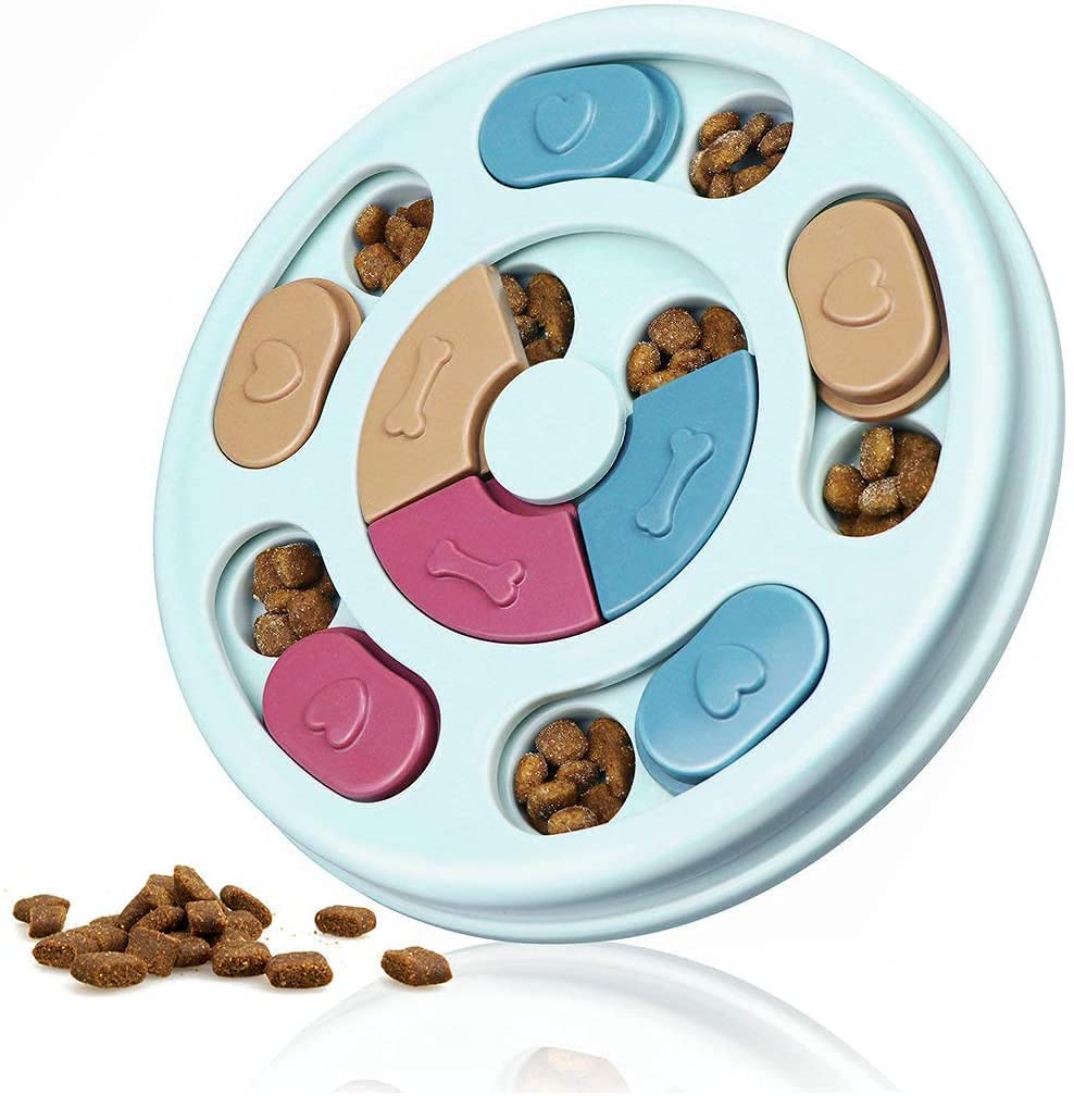 Picckola International® Dog Puzzle Toys- Slow Feeder Dog Bowls, Interactive Dog Toy for IQ Training; Slow Feeding, Pets Digestion- (Pack of 1 Round Shape) (Color May Vary) (B09MKL5MC9) Amazon Price History, Amazon Price Tracker