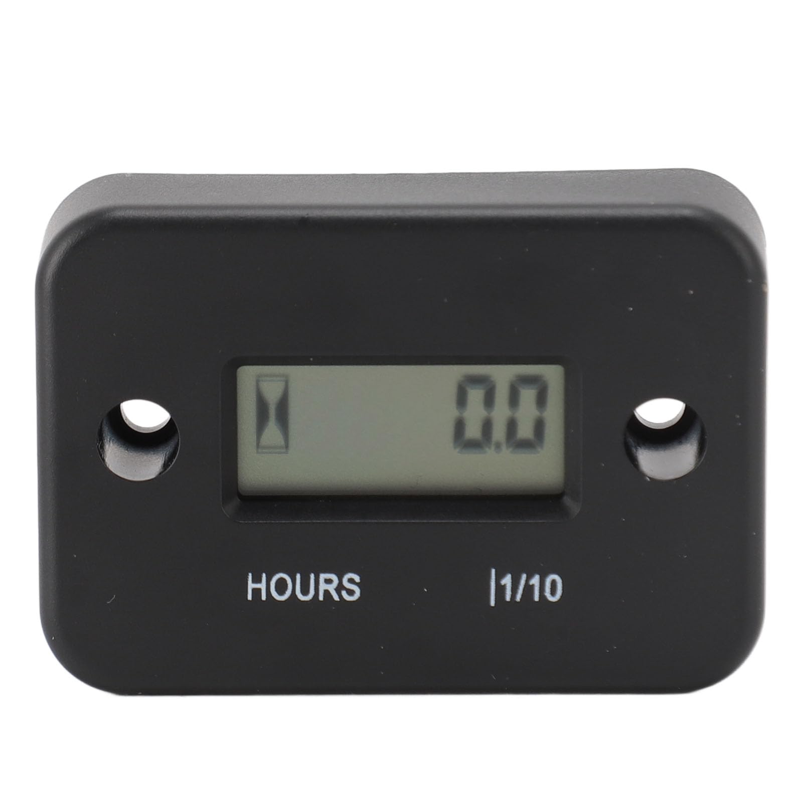 Runleader Compteur Horaire Numérique, Compteur Horaire Numérique, ABS étanche aux Chocs, Enregistrement de 9999,9 Heures 99999 Tr/min, Installation Facile Batterie, pour