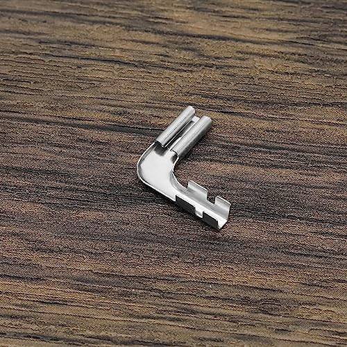 50 terminali a crimpare da 2,8 mm, angolati a 90°