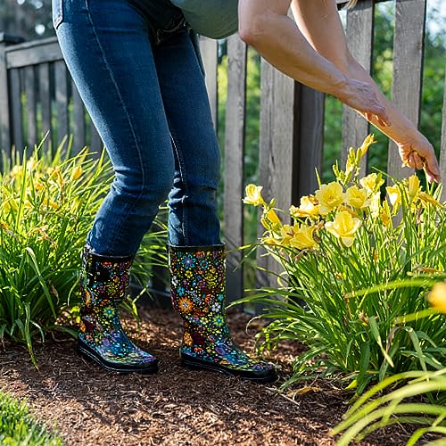 Western Chief Women's Tall Waterproof Rain Boot Outdoor Garden Shoes2