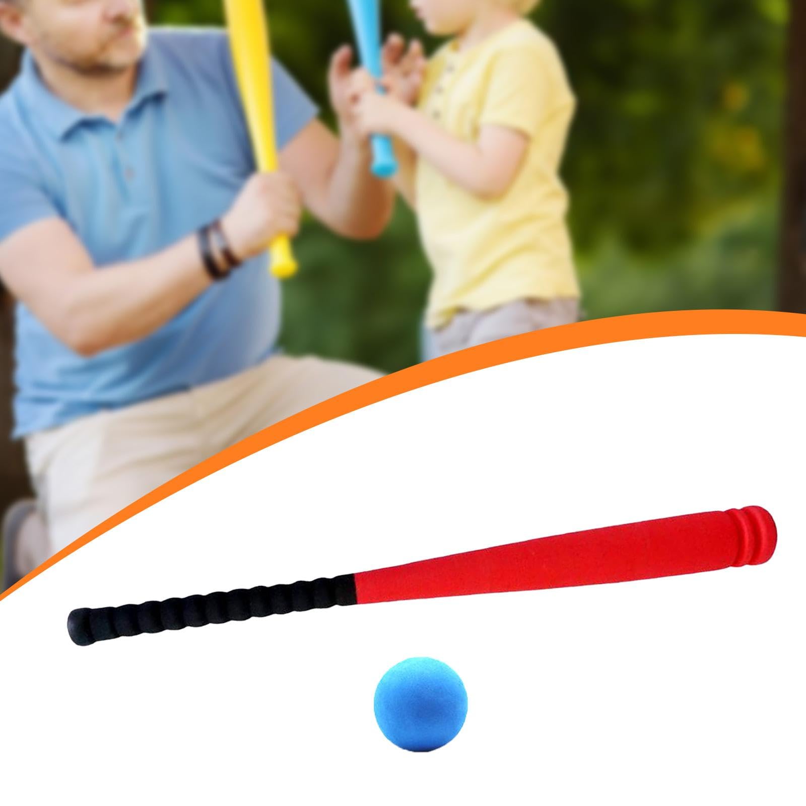 Ensemble de Baseball en Mousse pour Enfants, Batte EVA 54cm, Jeu de Sport Débutants