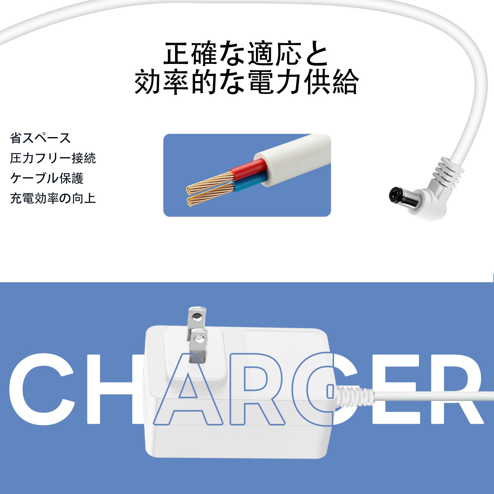 Amazon.co.jp: 24V ACアダプター対応シャープ(SHARP)空気清浄機小型 FU