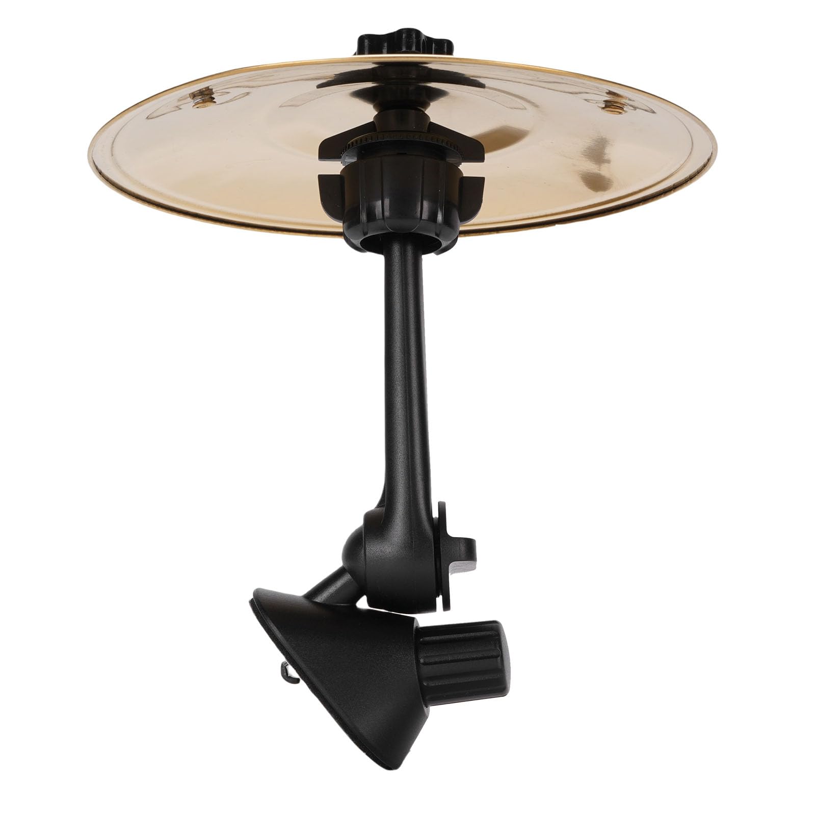 CHICIRIS Car Cymbal, Car Cymbal Cymbal Mini Bęben dla Pojazdów Air Vent Dash Dash Małe Zabawne Akcesoria Praktyczne (GOLD)