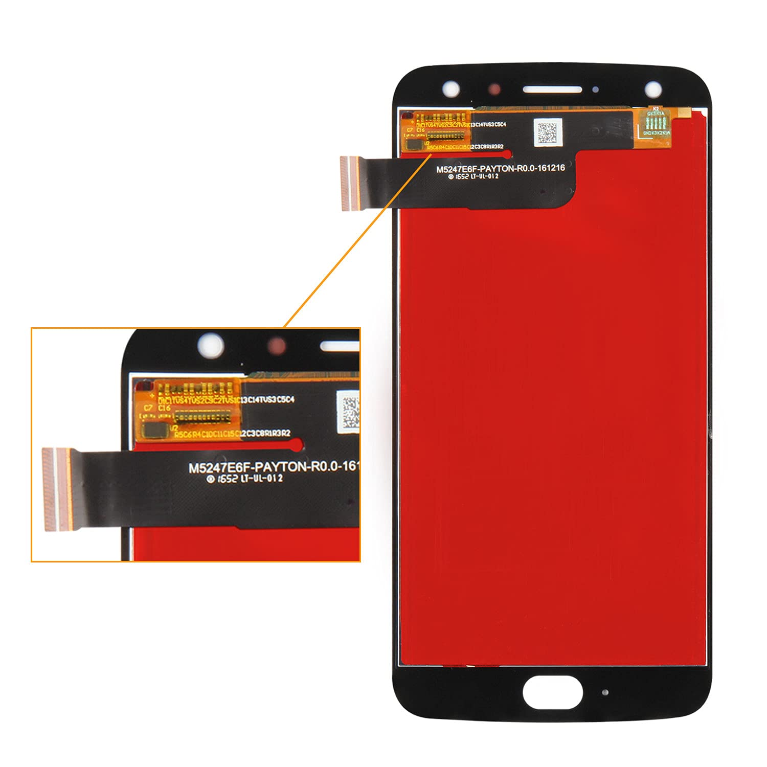 DISPLAY+TOUCH SCREEN ORIGINALE per MOTOROLA MOTO X4 XT1900-7 NERO VETRO DISPLAY+TOUCH SCREEN ORIGINALE per MOTOROLA MOTO X4 XT1900-7 NERO VETRO