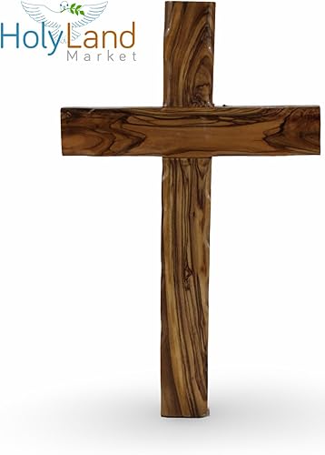 Miniatura 3 de Cruz de madera de olivo de Belén con un certificado y una tarjeta con una Oración al Señor