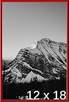 Vista 265 de Frame It Easy Marco de metal rojo de 24 x 36 pulgadas (Hanover)