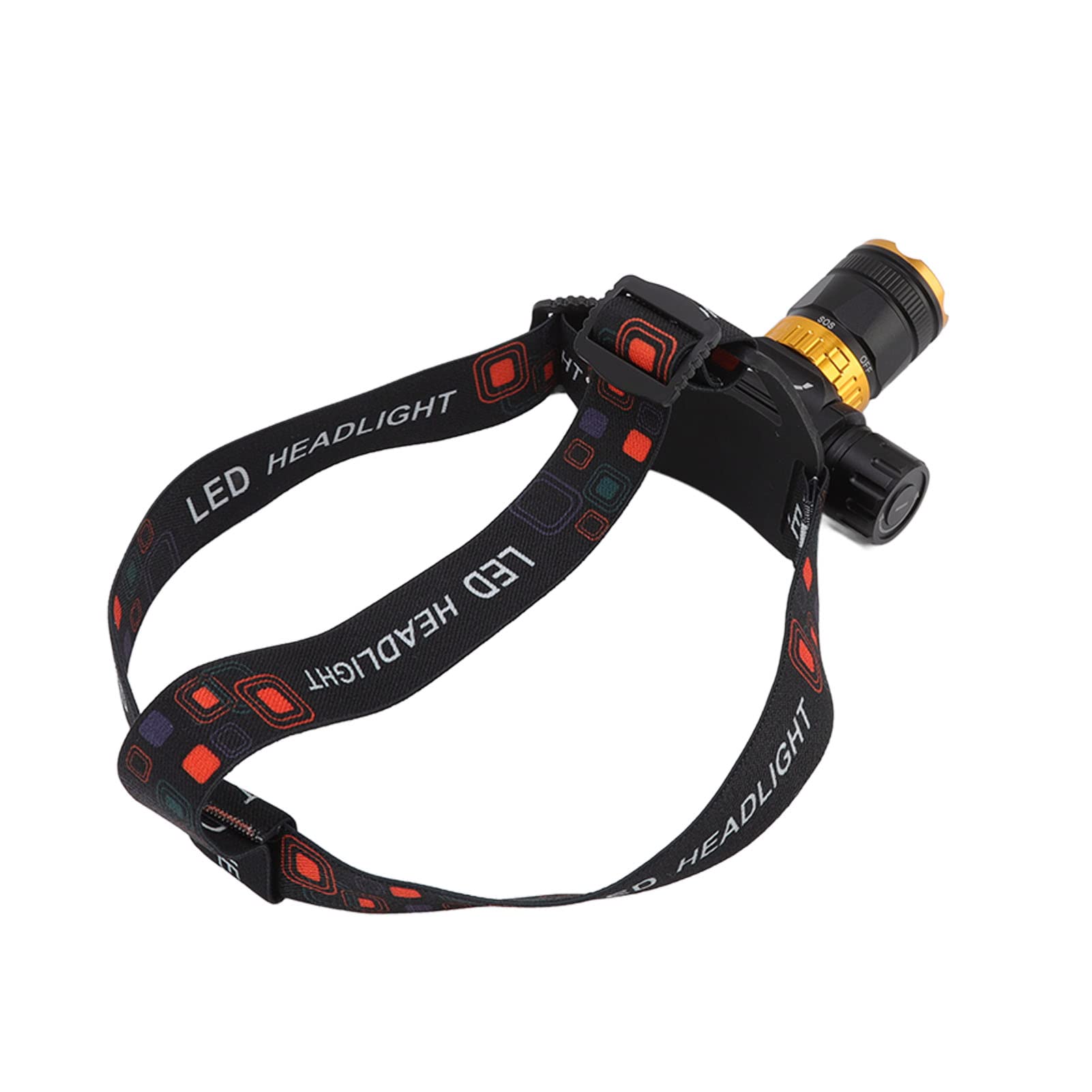 Cryfokt Lampada Frontale Subacquea 5000LM, 100m, Rotazione 180°