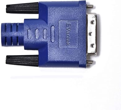Evanlak DVI Display Emulator Headless Ghost, 1920x1080@60Hz up to 2560x1600@60Hz-3P, Dummy Plug, Virtual Display, RGB Monitor, Operating System Boot/Load Resolutions