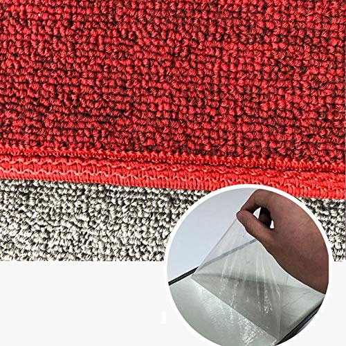 Kwadratowe nakładki na stopnie schodów - Samoprzylepna antypoślizgowa dekoracja stopni do użytku w pomieszczeniach - Wyściółka nakładki na schody Szara (100x30x3cm) 1szt