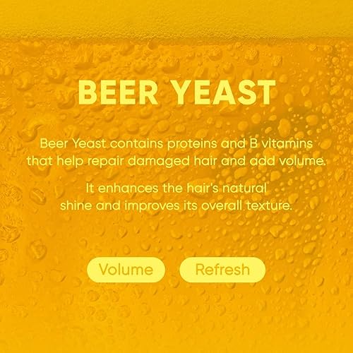 Miniatura 3 de Beer Levadura Champú Bar 2.0  Hidratante e hidratante en barra de jabón natural para el volumen del cabello y nutrición del cuero cabelludo  Jabón