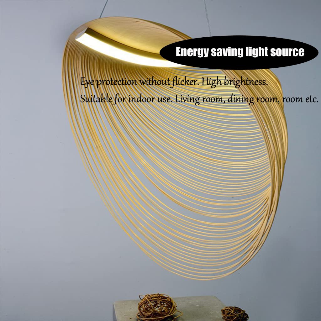 Lámpara de araña LED de Altura Ajustable con diseño Retro de Nido de pájaro de Madera, lámpara Colgante para el hogar, cafetería, Restaurante y Estudio, lámpara de Techo Blanca Festiva, ilum