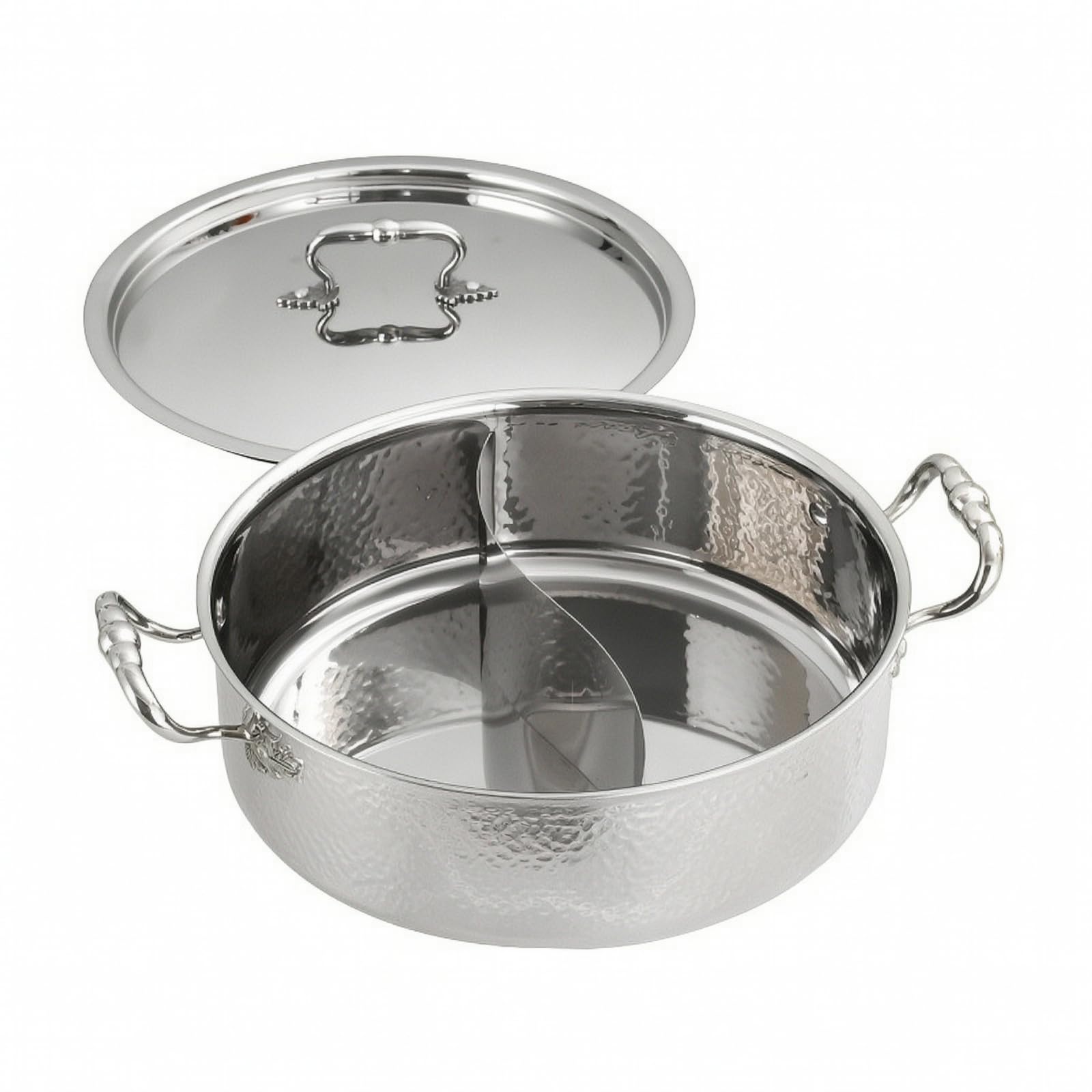 Amagogo Poignées Latérales Inox 304 | Ergonomique, Épaissi, Ustensile Cuisson, pr Restaurant, 30CM, 2 Grilles