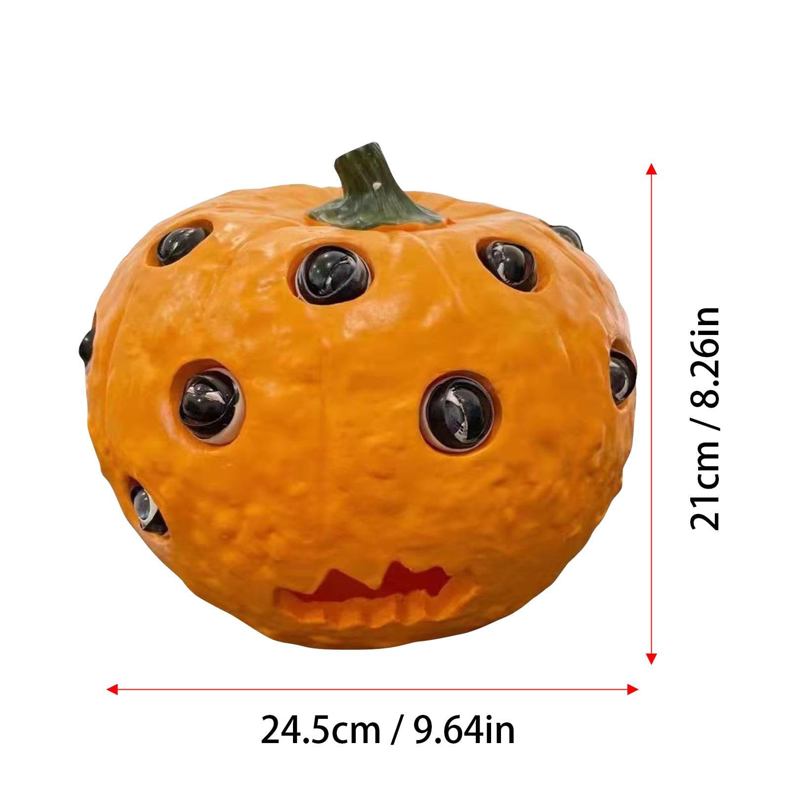 Amazon.co.jp: ハロウィンかぼちゃの飾り - 不気味なクラフト 目を細め