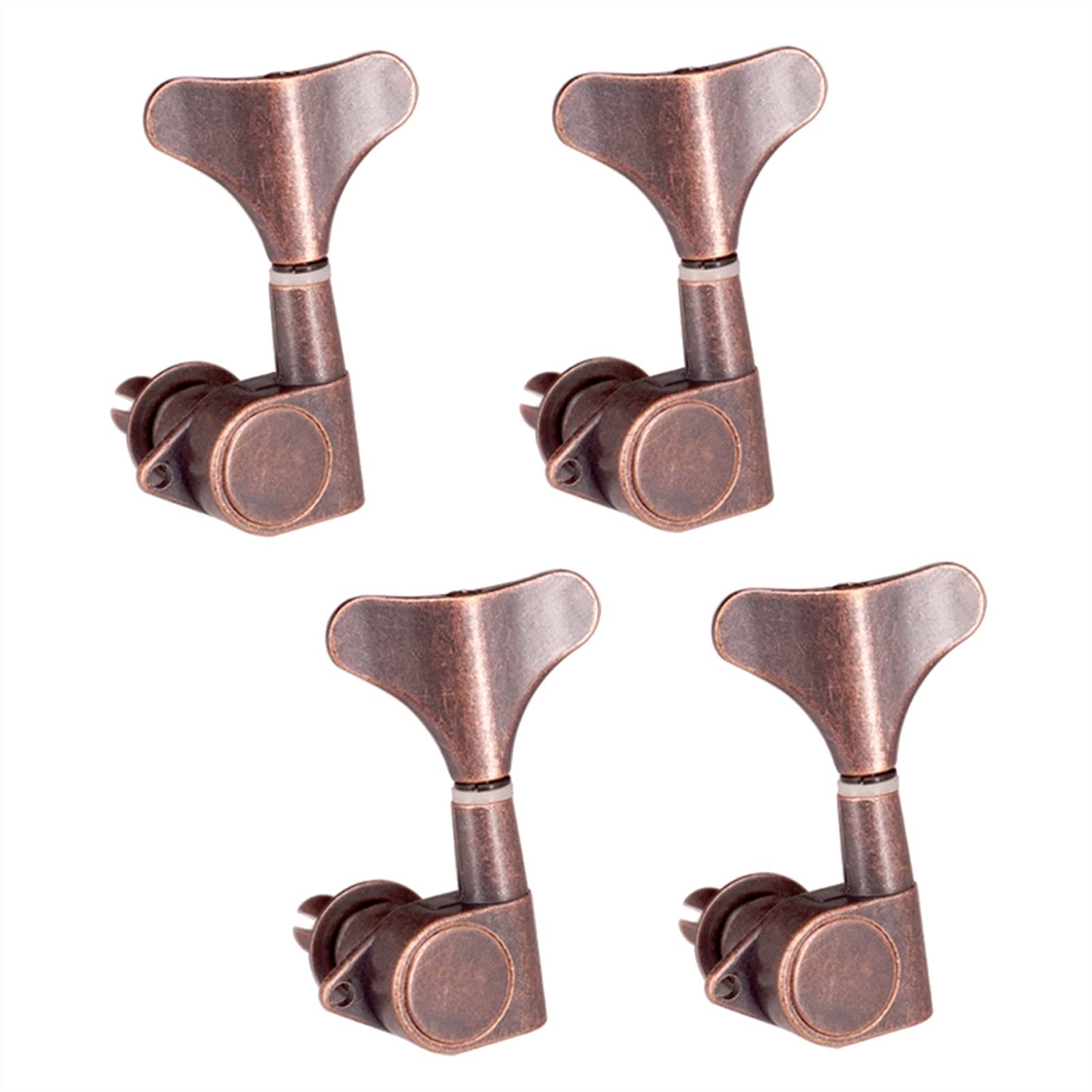 Stimmwirbel Gitarrensaiten Packung Von 4 Bass Tuning Pegs Keys Maschinenkopf Tuner Für Bass Lila Bronze 4L Zinklegierung Feststoff