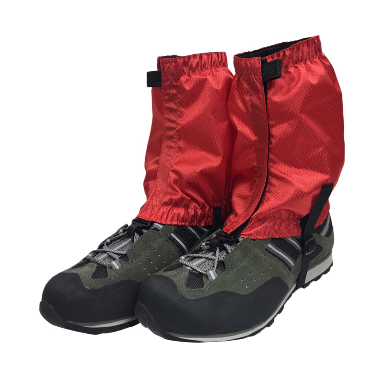 SUPVOX Lightweight Ankle Gaiters for Hiking Boots Snow Traction Foot Cover for Men Women