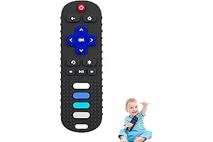 Silicone Roku Teething Remote for Baby