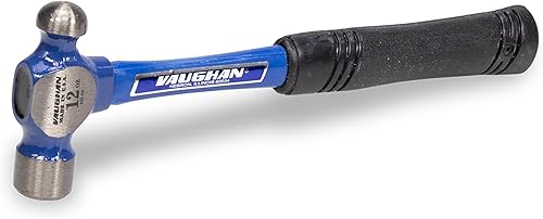 Miniatura 11 de VAUGHAN Martillo de bola, 40 onzas, mango de nogal, acero americano de alto carbono, TC640, VN15930