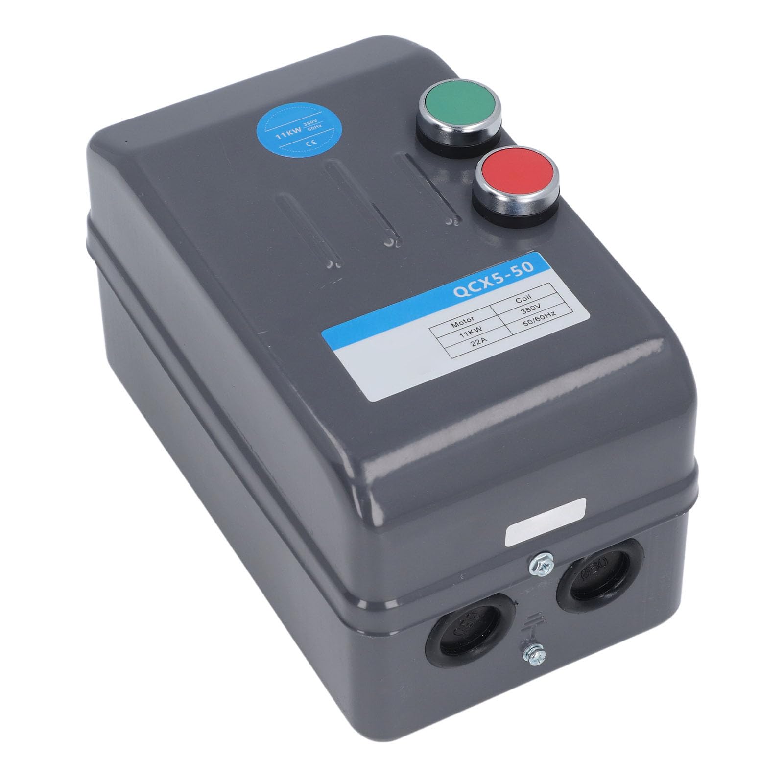 Changor Interruptor de Control Compacto de 11 KW con Arrancador de Motor Magnético Trifásico para Compresores de Aire y Aplicaciones de Agua