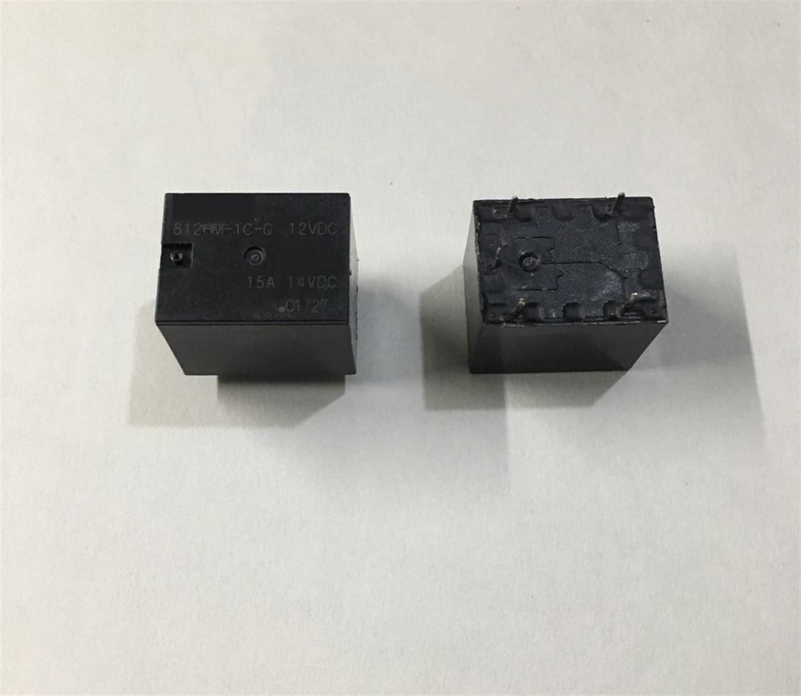 QEFHSVVZE 10Pcs Automobile Relay 812HM-1C-C-12VDC 812HM-1C-C-24VDC 812HM-1C-C 12VDC 812HM 1C C 5PIN 15A(812HM-1C-C 24VDC)