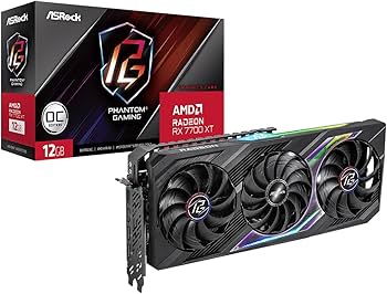 Amazon.com: ASRock Radeon / RX7700XT Graphics Board GDDR6 12 GB