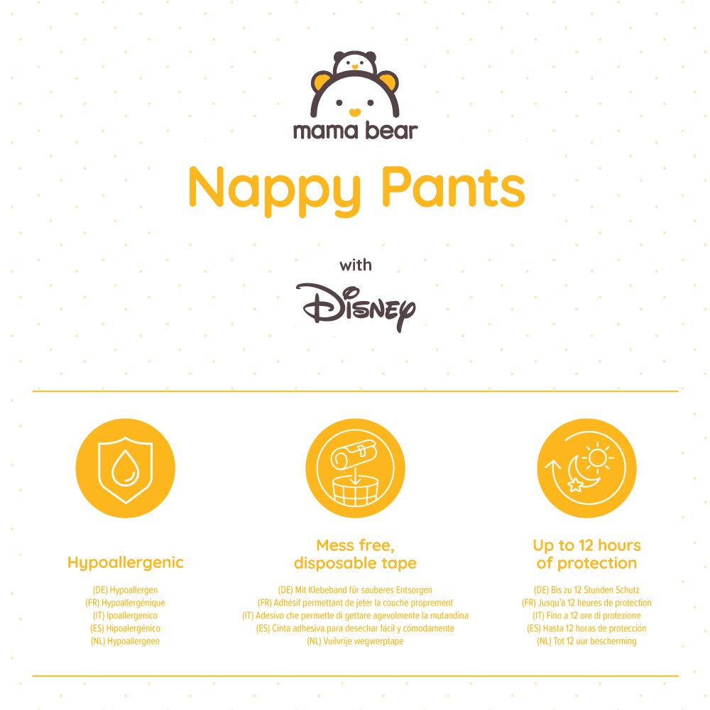 Amazon Disney Windelhosen Größe 6 (12-17 kg) 140 Stück weiß