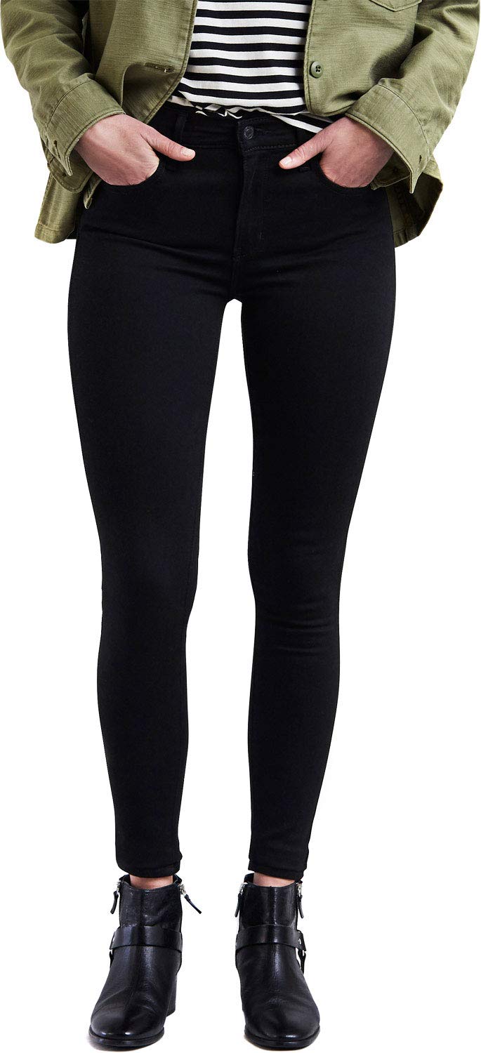 Levi's 720 High Rise Super Skinny Women's Jeans, Black Celestial, 30W / 28L