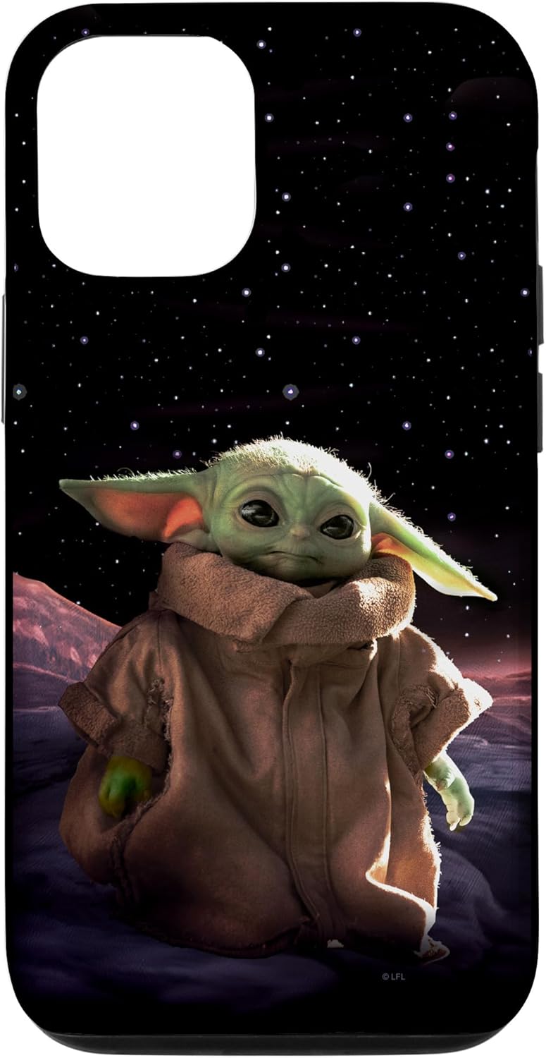 iPhone 12/12 Pro Star Wars The Mandalorian The Child In Space Case