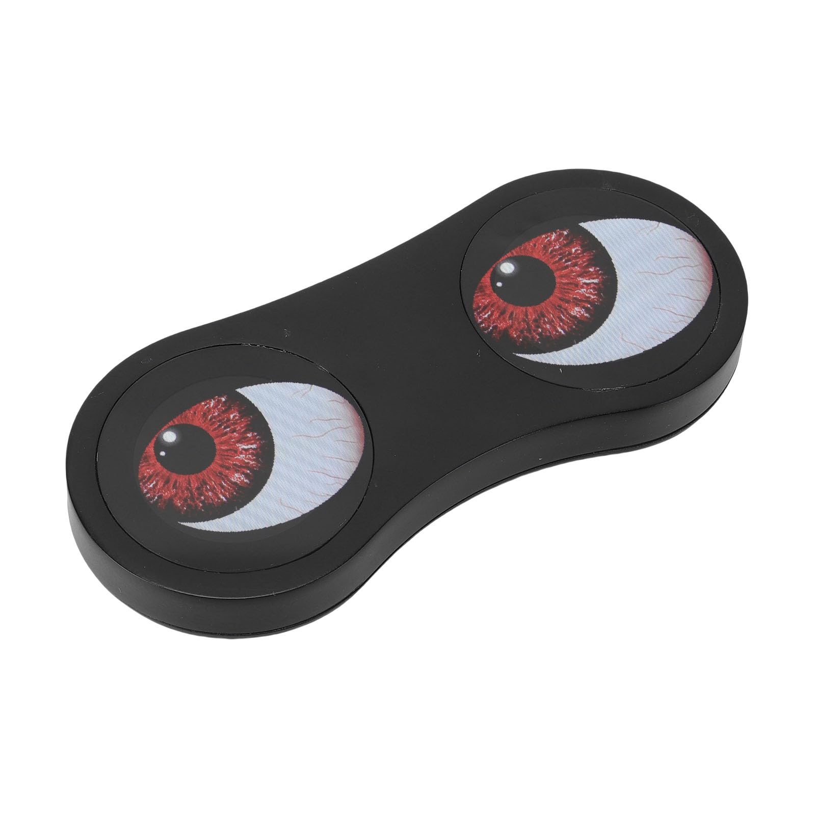 Bewinner Luce Posteriore per Bici con Rilevamento Intelligente dei Freni, Fanale Posteriore Ricaricabile con Animazioni GIF Dinamiche del Bulbo Oculare per la Guida Notturna Doppio Display Touch