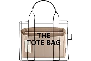 Purse Organizer Insert for Handbags with Zipper Compatible with Neverfull, ONTHEGO Tote...