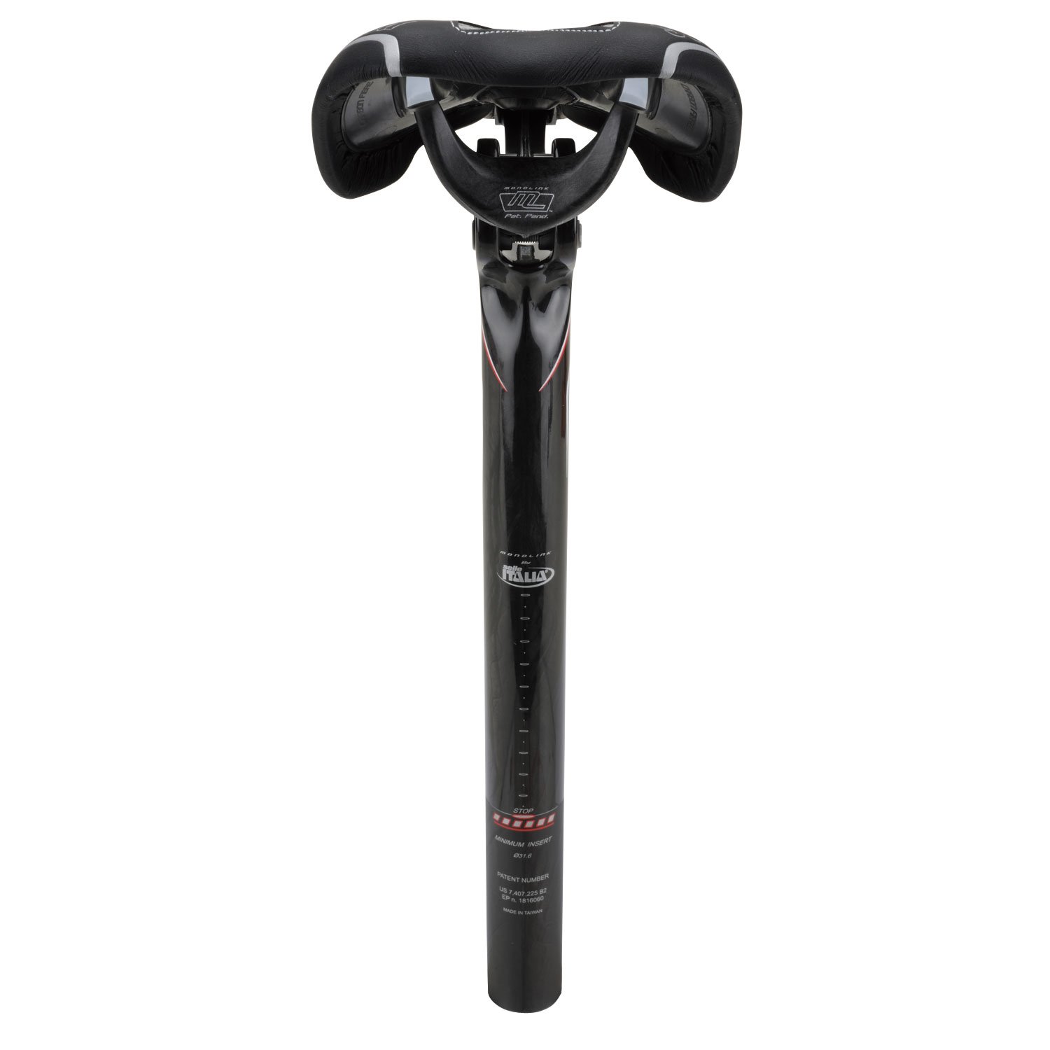 Amazon.com : Selle Italia Monolink Carbon w/27.2X350mm Post : Bike