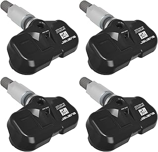 Jsueng TPMS Sensor, 4-Pack Fit for 2008-2012 Honda Accord, 2007-2011 Honda CR-V, 2008 Honda Fit, Tire Pressure Monitoring System Sensor (TPMS) 315Mhz OE#42753SWA316 42753SWA315 42753S2A325