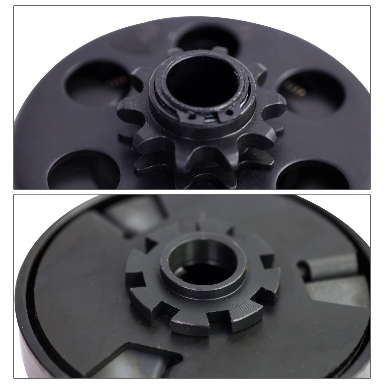 aleawol Fliehkraftkupplung 19mm 3/4 Zoll Bohrung, 10 Zähne 40/41/420 Kette Kart Kupplung Zentrifugalkupplung für Go Kart 168 152 Motor Mini Bike